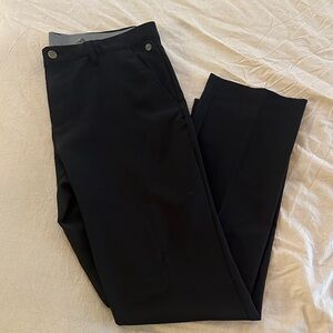 adidas Men's Black Golf Pants